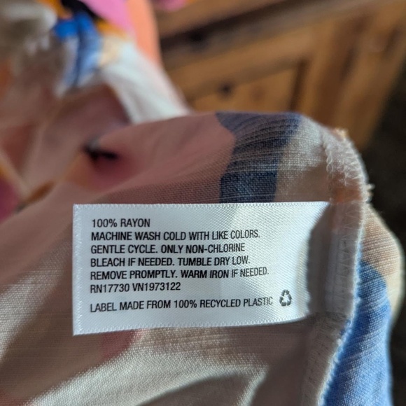 Ava&Viv Wrap Dress. Soft Femininity/Romantic Core. Resort/Vacation Ready. - Picture 6 of 6